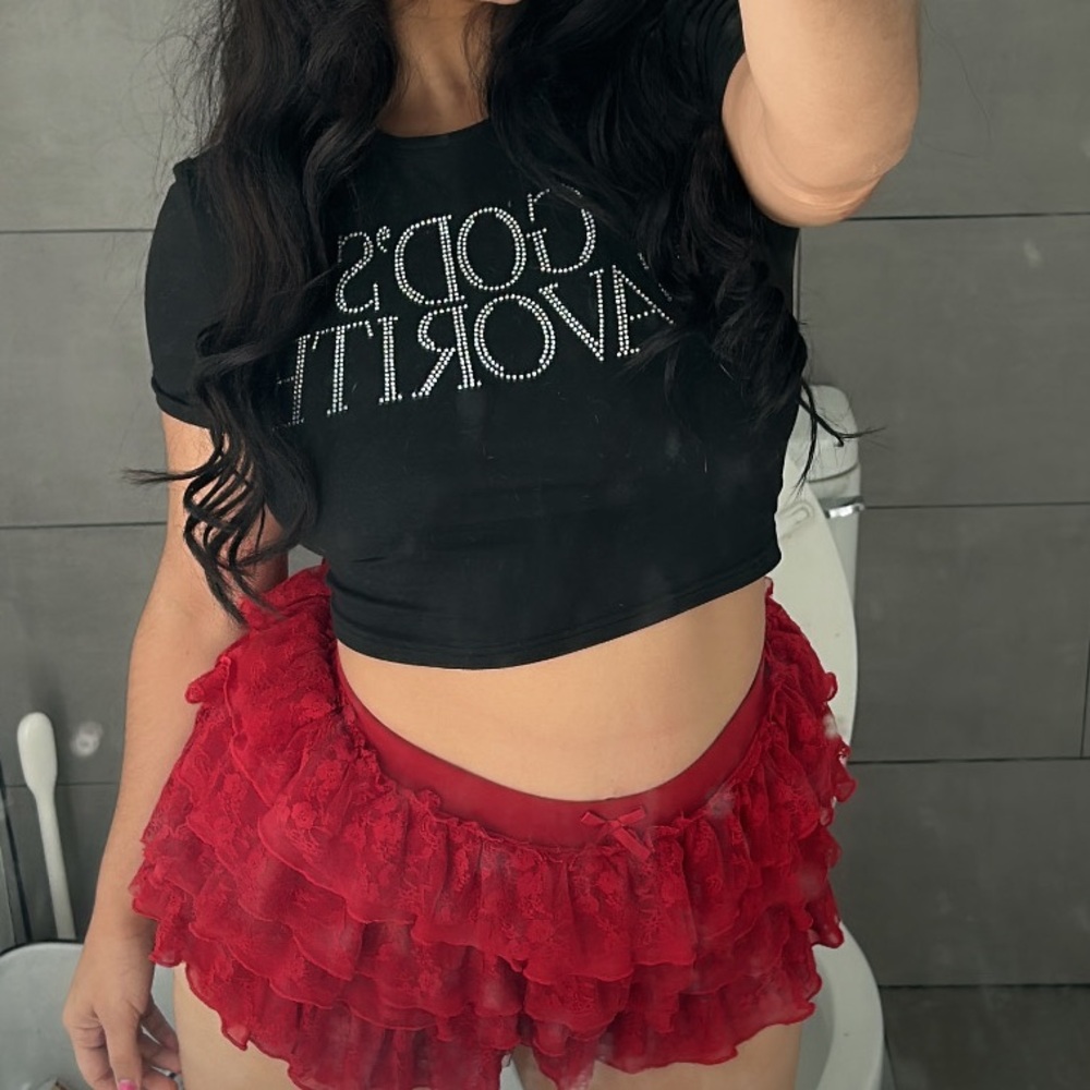 God’s favorite classic crop top